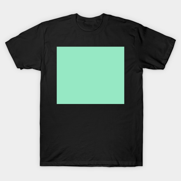 Solid Mint T-Shirt by CreaKat